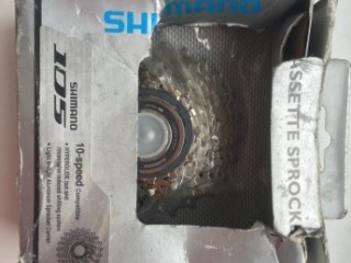 Кассета шоссейная Shimano 105 5700, 10 ск (новая) + цепь Shimano XT HG94