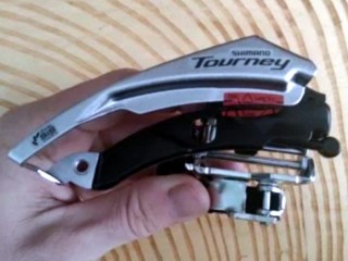 Переключатель передний Shimano Tourney TY500 3ск (новый)