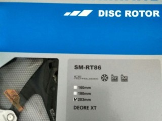 Ротор Shimano Deore XT RТ-76/86 180/203мм (новый)