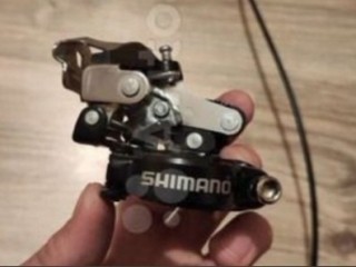 Передний переключатель Shimano Tourney FD-TY700 + комплект манеток Shimano Altus SL-M310 3×8ск
