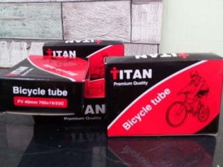Камеры для шоссейного велосипеда Titan 700×19/23c
