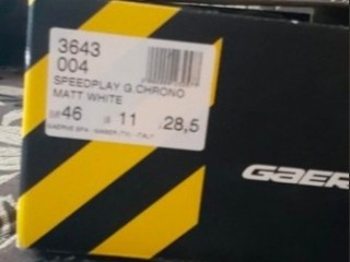 Велотуфли Gaerne G.Chrono Carbon 44EUR (новые)