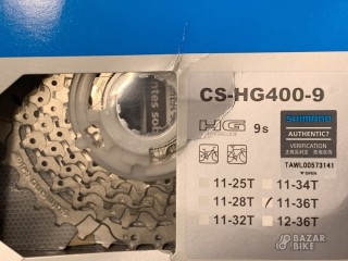 Кассета Shimano HG400 11-36t 9ск (новая)