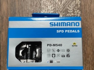 Педали контактные Shimano M540 (новые)