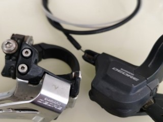 Переключатель передний + манетка Shimano Deore M6000 2ск