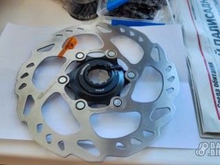 Комплект роторов Shimano SLX Center Lock RT68 160мм (новый)