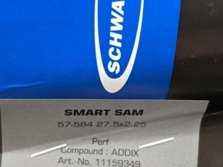 Комплект покрышек Schwalbe Smart Sam Performance Wire Bead ADDIX Bronze 27,5×2,25 (новый)