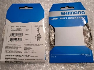 Трос переключателя Shimano 1,2×2100мм стальной луженый (новый)