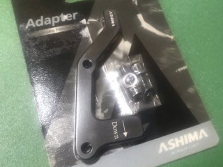 Адаптер дискового тормоза Ashima AU-06 R203мм (новый)